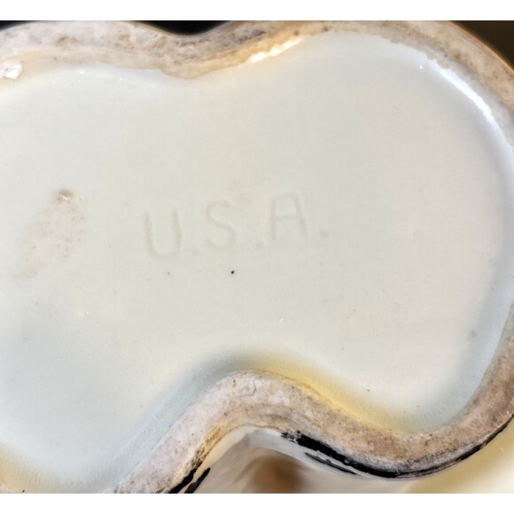 1940s Shawnee Pottery Sailor Boy Cookie Jar Rare Item - Paint Fading Made In USA - Picture 6 of 6